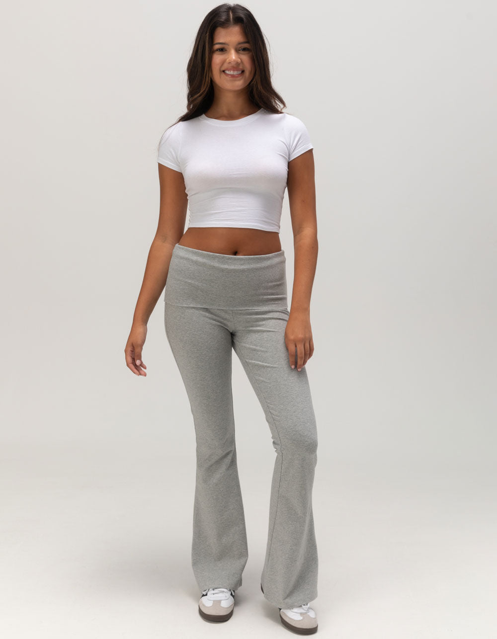 Foldover Flare Lounge Pants