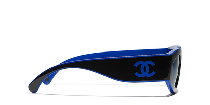 Velour Cat-Eye Sunglasses