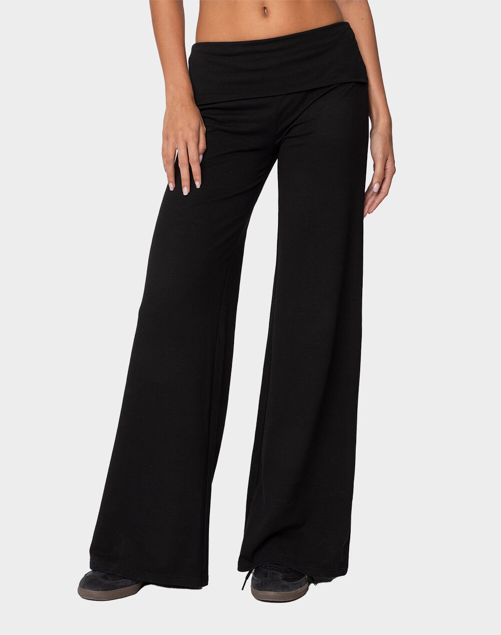 Foldover Flare Lounge Pants