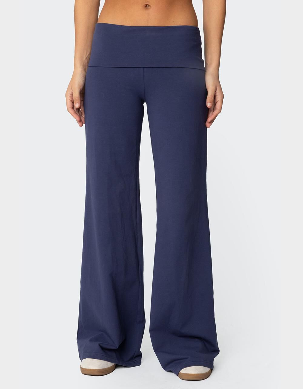 Foldover Flare Lounge Pants