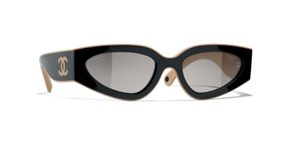 Velour Cat-Eye Sunglasses