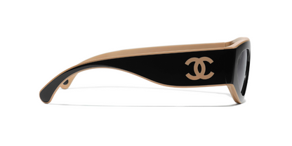 Velour Cat-Eye Sunglasses