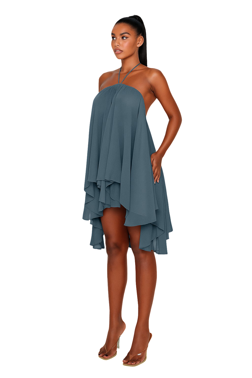 Cascade Breeze Mini Dress