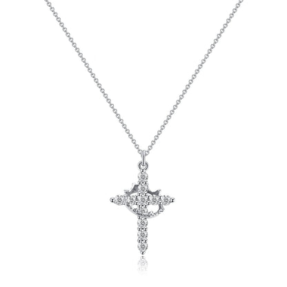 The Forever Cross & Crown Necklace