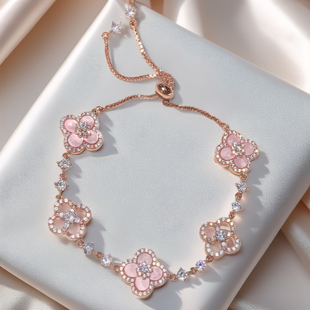 Diamond Sakura Bracelet
