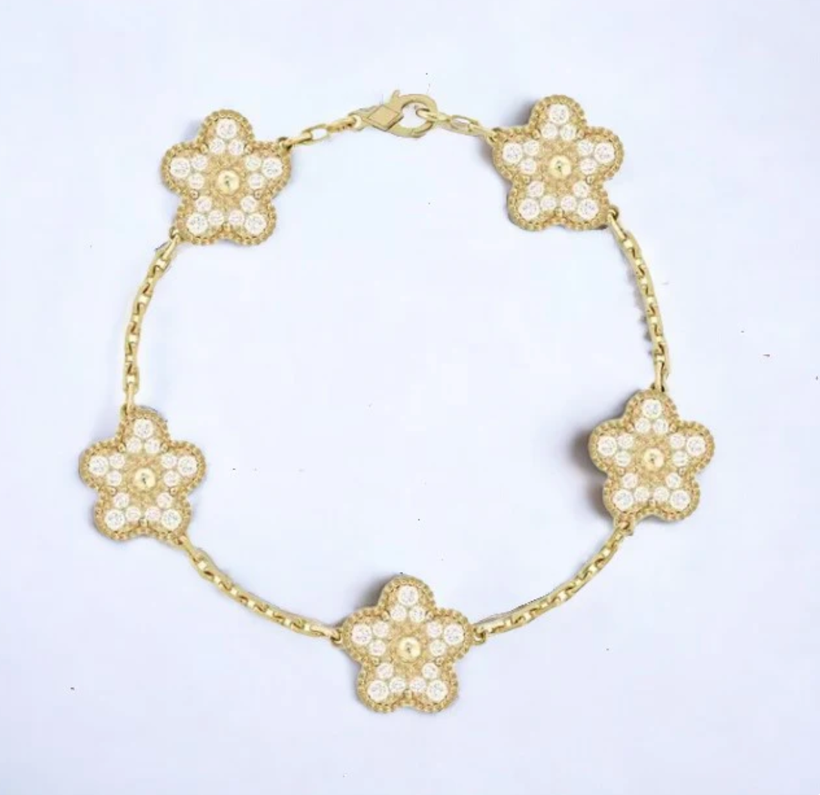 AuraGleam Gold-Plated Bracelet