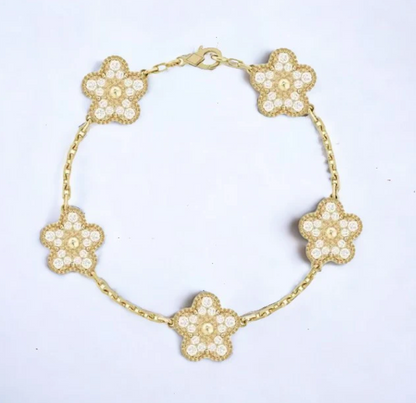 AuraGleam Gold-Plated Bracelet