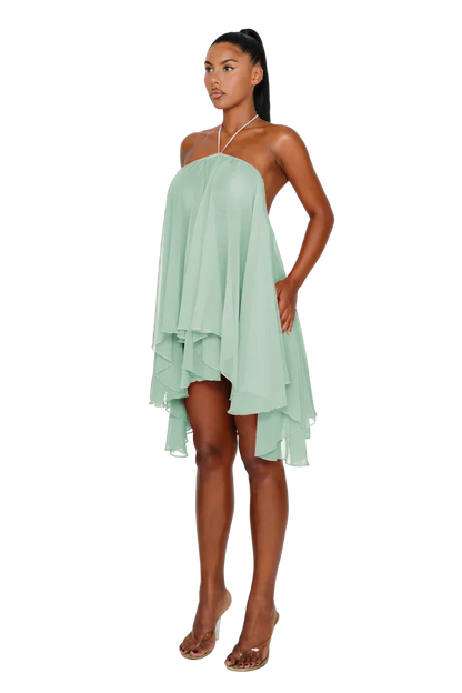 Cascade Breeze Mini Dress