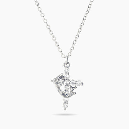 Cross Crown Faith Necklace